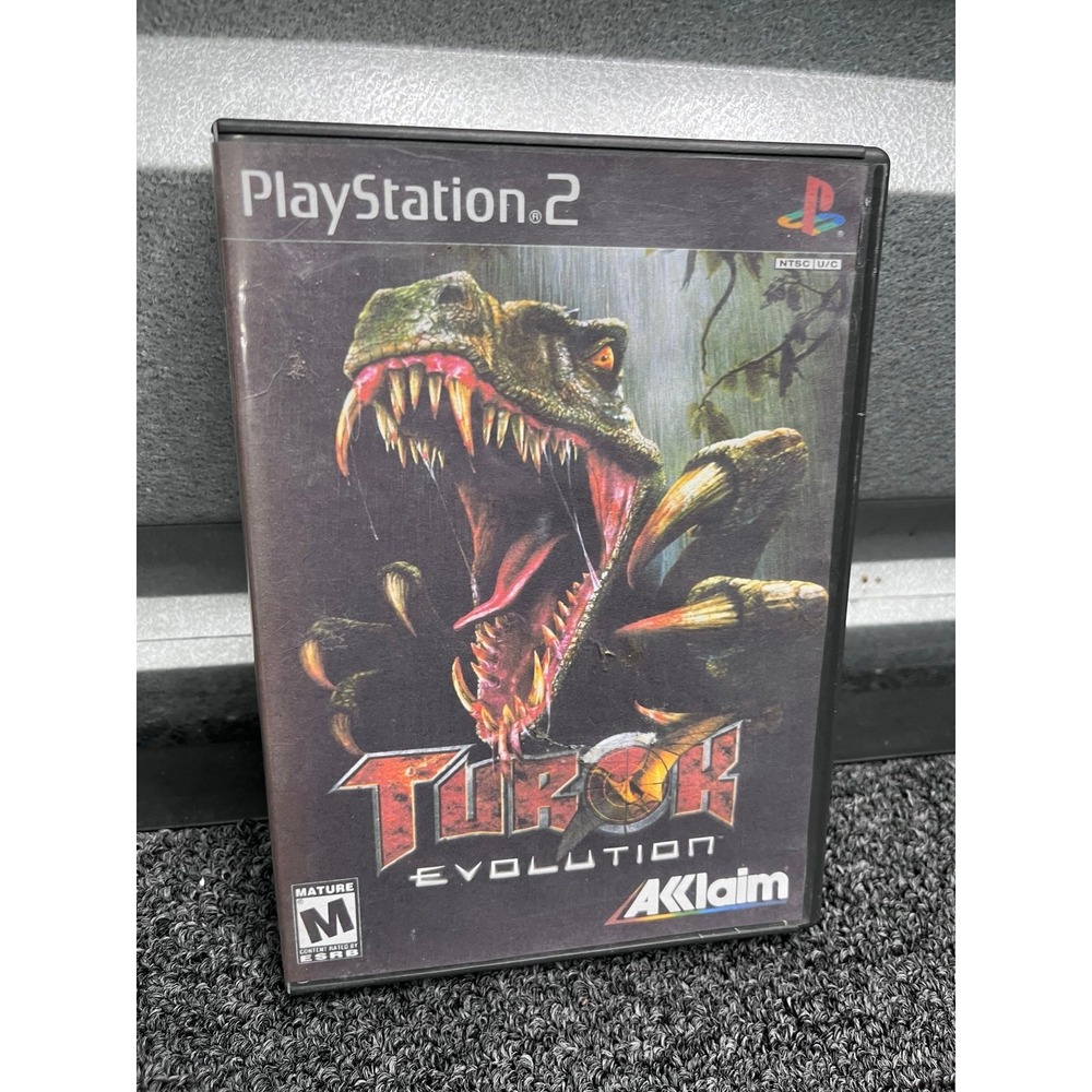 Turok Evolution Video Game for PlayStation 2